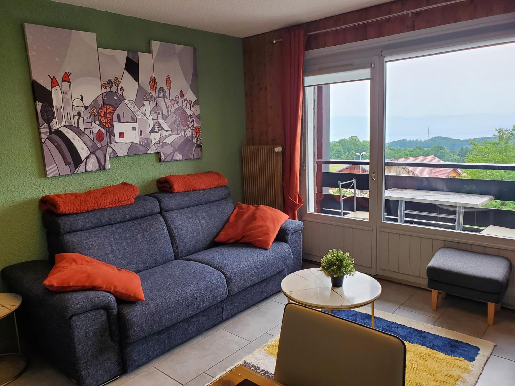Superbe Appartement T2 3 Etoiles 40M2 Pied Des Pistes Vue Sur Le Lac Thollon-les-Memises Luaran gambar